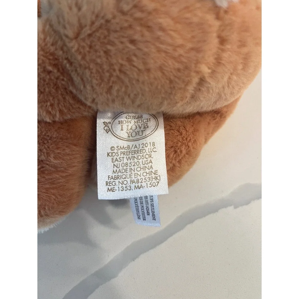 Guess How Much I Love You Nutbrown Hare Bunny Plush I Love You Moon and‎ Back